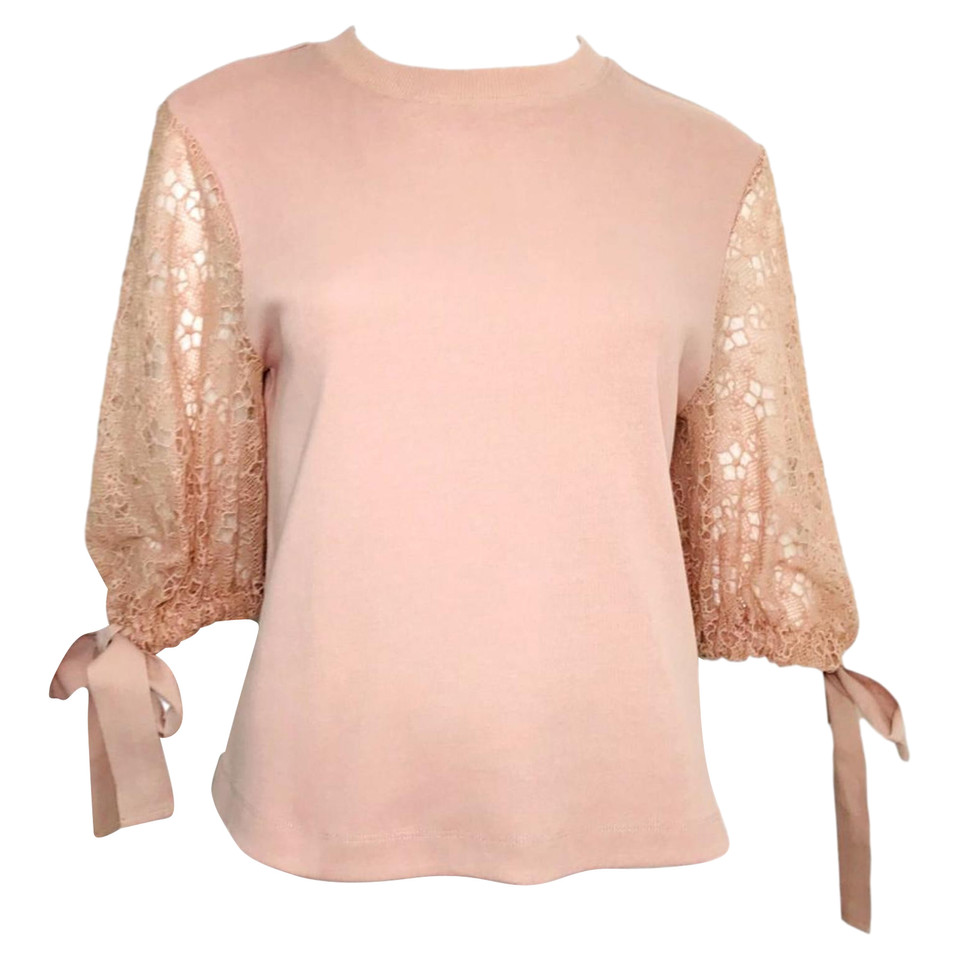 See By Chloé Top Cotton in Pink