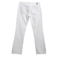 Adriano Goldschmied Bootcut Jeans in White