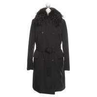 Max Mara Cappotto con collo di pelliccia