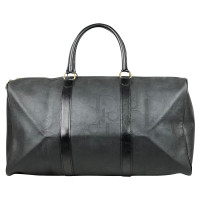 Christian Dior Handtasche aus Canvas in Schwarz