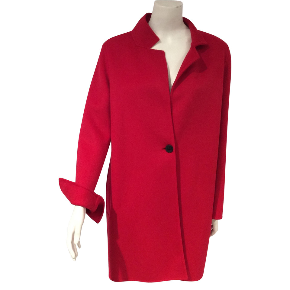 Marella Veste/Manteau en Laine en Rouge