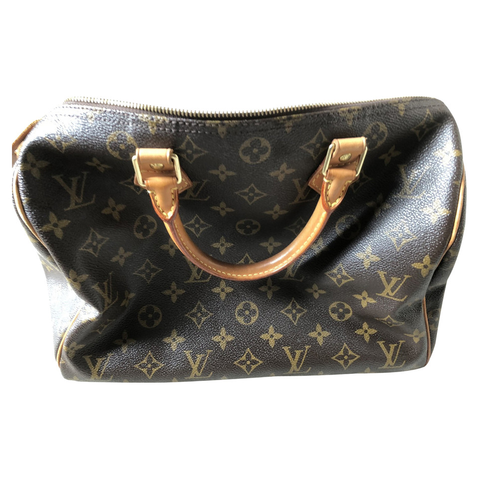 Louis Vuitton Speedy 30 Canvas in Bruin