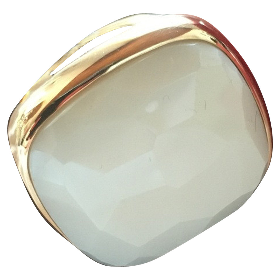 Pomellato Ring aus Gelbgold in Weiß