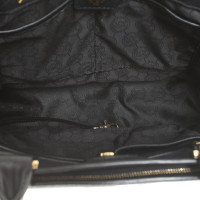 Michael Kors Handtasche aus Leder in Schwarz