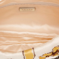 Prada Floral Print Shoulder Bag