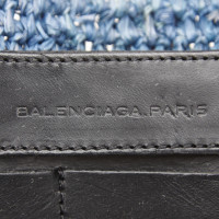 Balenciaga Motocross Raffia Tote