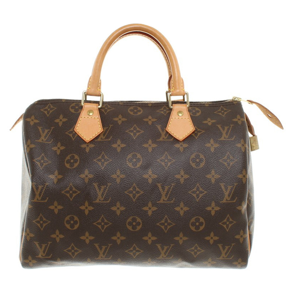 Louis Vuitton Speedy 30 aus Canvas in Braun