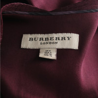 Burberry Top en Soie en Bordeaux