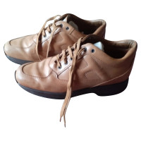 Hogan Lace-up shoes Leather in Beige