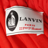 Lanvin Rode jurk met juweel trim