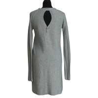 Hermès Robe en laine grise