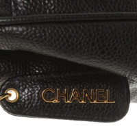 Chanel sac à main en cuir avec broderie