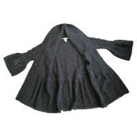 Diane Von Furstenberg Grey cappotto in maglia di lana
