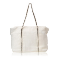 Chanel Leren Chain Shoulder tas