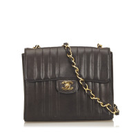 Chanel Straight Stitch Lambskin Leather Flap Bag
