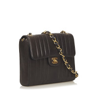 Chanel Straight Stitch Lambskin Leather Flap Bag