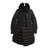 Moncler Down coat with fur trim