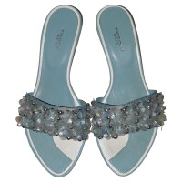 Tosca Blu Sandalen Leer in Turkoois