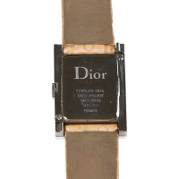 Christian Dior Carré de malice en cuir