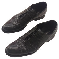 Pollini Lace-up shoes Patent leather in Black
