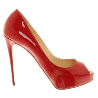 Christian Louboutin Peeptoes in Rot