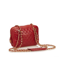 Chanel Quilted Lambskin Leather Shoulder Bag