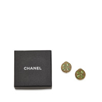 Chanel Bloemen Clip-On Oorbellen