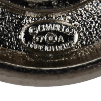 Chanel Zilveren Tone CC Clip-On Oorbellen