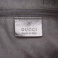 Gucci Nylon Bamboo Shoulder Bag