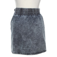Miu Miu Skirt Cotton in Blue