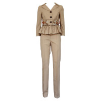Moschino Cheap And Chic Suit Katoen in Crème