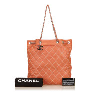 Chanel Surpique Leather in Red