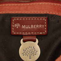 Mulberry Fringed Leren Schouder tas