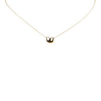Tiffany & Co. 18K Bean Pendant Necklace