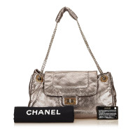 Chanel Metallic Leather Drill Accordion Reissue Flap