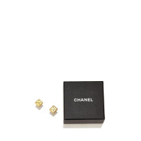 Chanel Gouden Tone CC Oorbellen