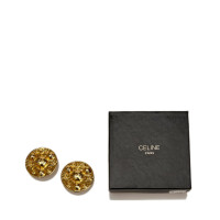 Céline Gold-Tone Clip-On Earrings