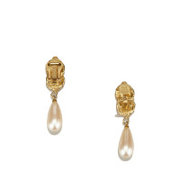 Givenchy Faux Pearl Drop Earrings