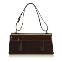 Bulgari Suede Shoulder tas