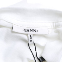 Ganni T-Shirt mit Motiv-Print