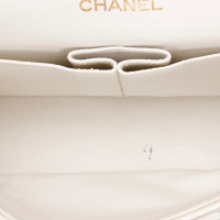 Chanel Mademoiselle Leer in Wit