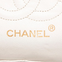 Chanel Mademoiselle Leer in Wit