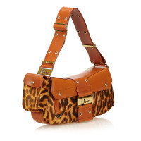 Christian Dior Leopard Ponyhair Shoulder bag