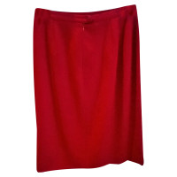 Karl Lagerfeld Skirt Wool in Red