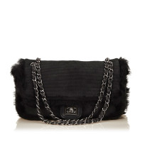 Chanel Fur Flap Bag
