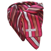 Christian Dior Multicolore foulard de soie
