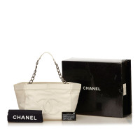 Chanel Leather Chain Tote