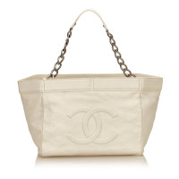 Chanel Leather Chain Tote