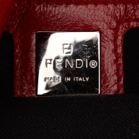 Fendi Wildleder Umhängetasche