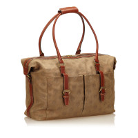 Mulberry Canvas Schouder tas